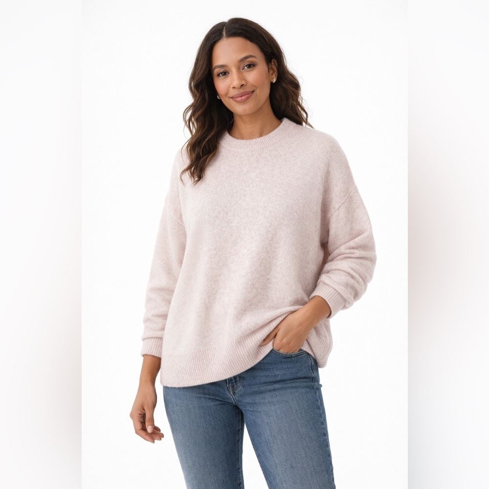 Aerie Oversized Light Pink Crewneck Sweater – Sz M